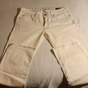 Buffalo David Bitton slim fit white jean